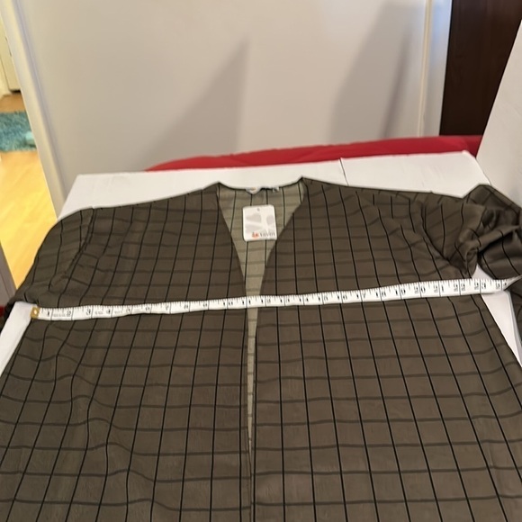 Tavin Green and Black Duster NEW - Picture 5 of 7